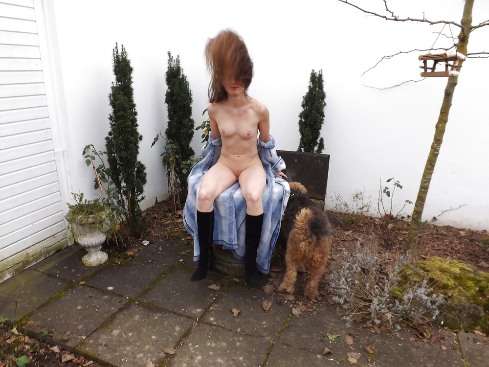 Pussy flashing-outdoor public nudity-upskirt #24744999