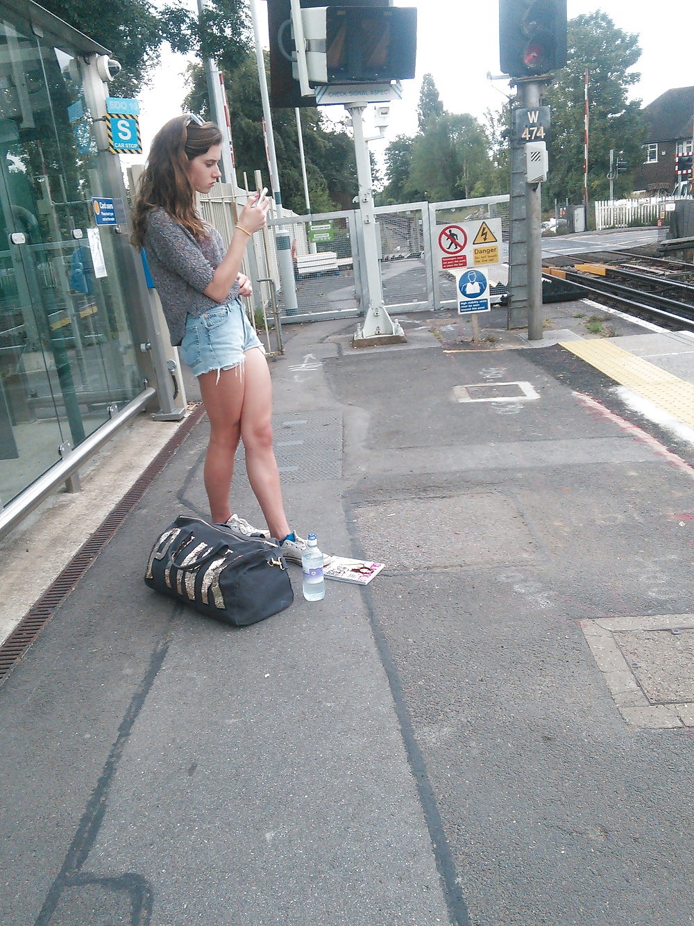 Londonperv's candids 2014 - june vol 10 (train perving)
 #27163426