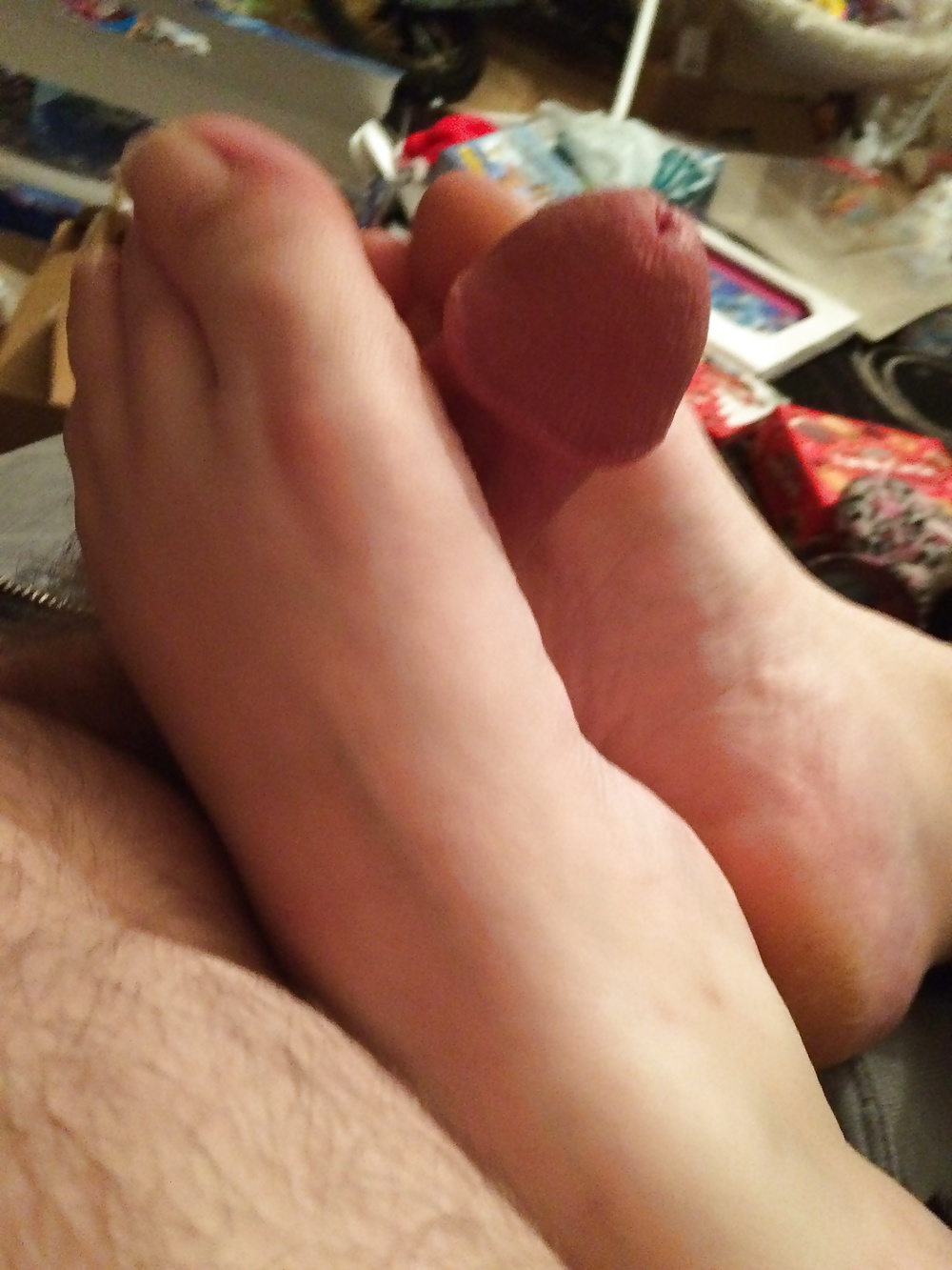 Getting A Footjob From My GF #40802051