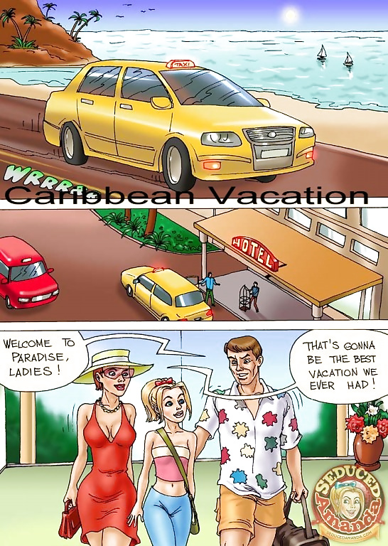 Amanda Séduit - Vacances Dans Les Caraïbes #39670286