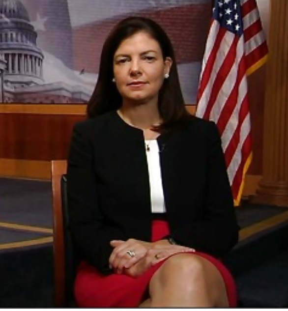 It's so good jerking off to conservative Kelly Ayotte #35039742
