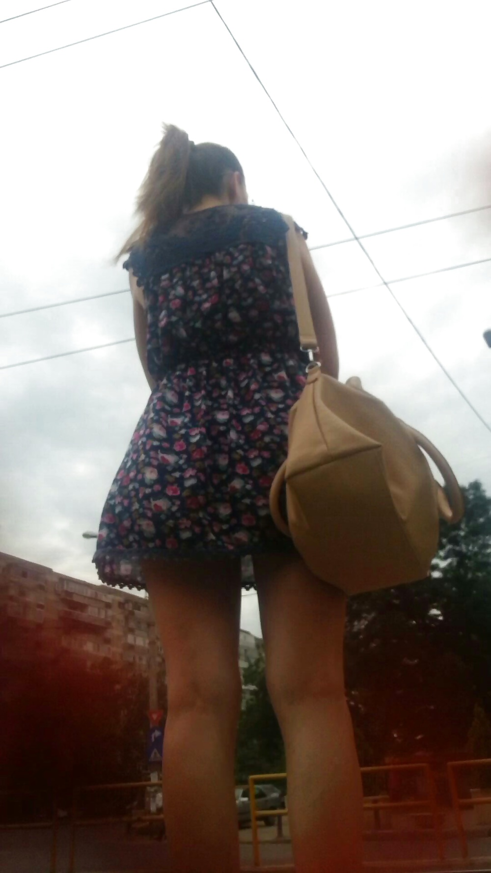 Spy sexy teens skirt and feet romanian #30317676