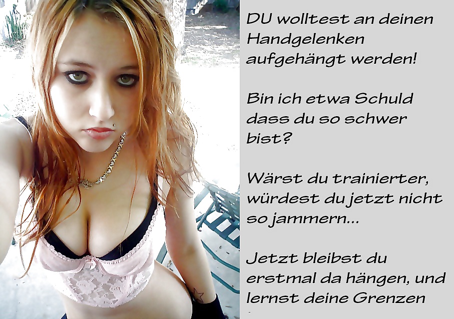 Subtítulos de femdom en alemán parte 45
 #26419210