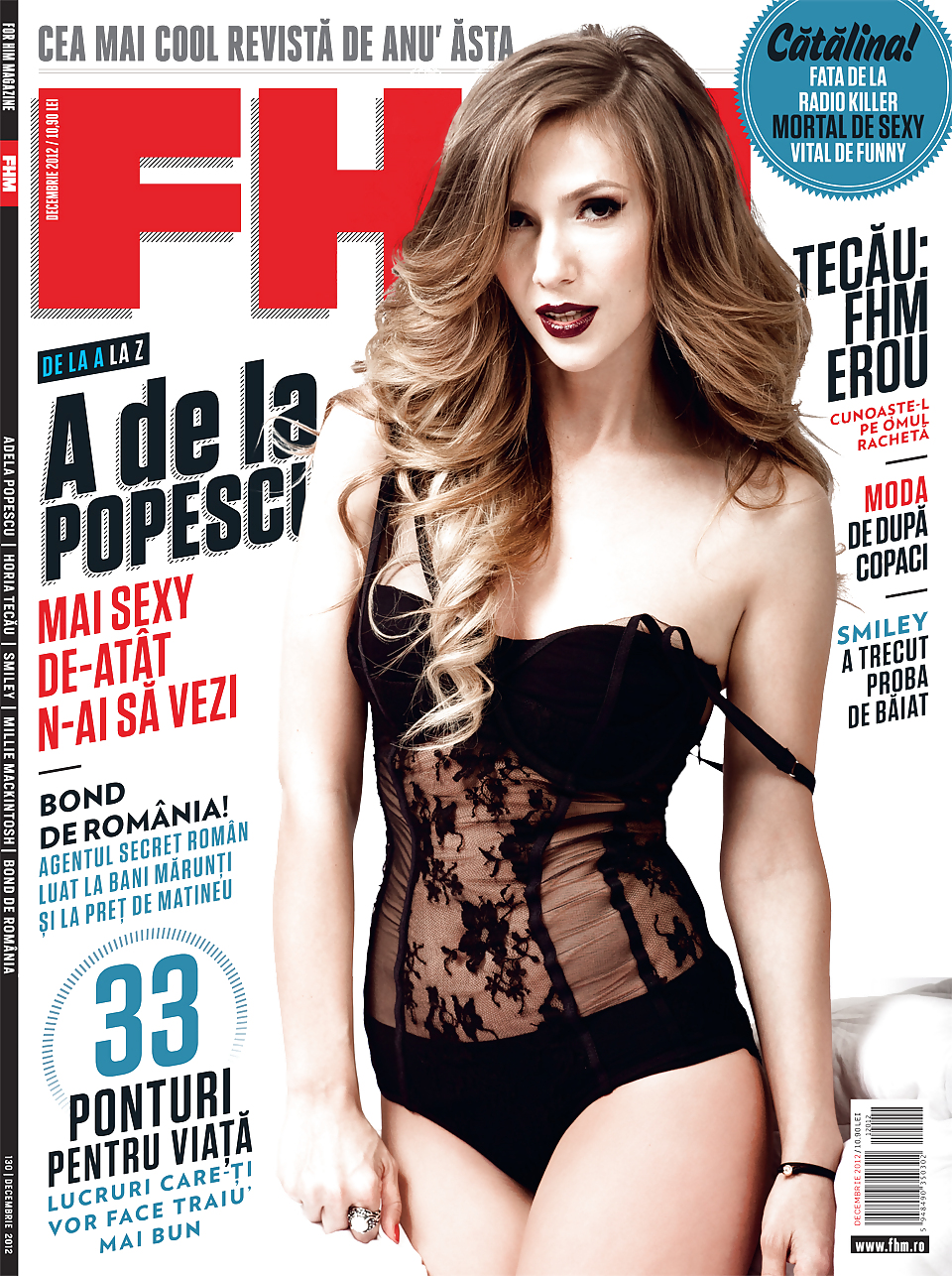 Adela popescu (actriz rumana,cantante) para fhm 2012 
 #23542330