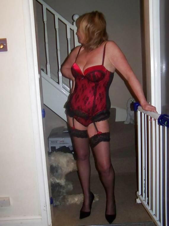 Shy Mature In Stockings