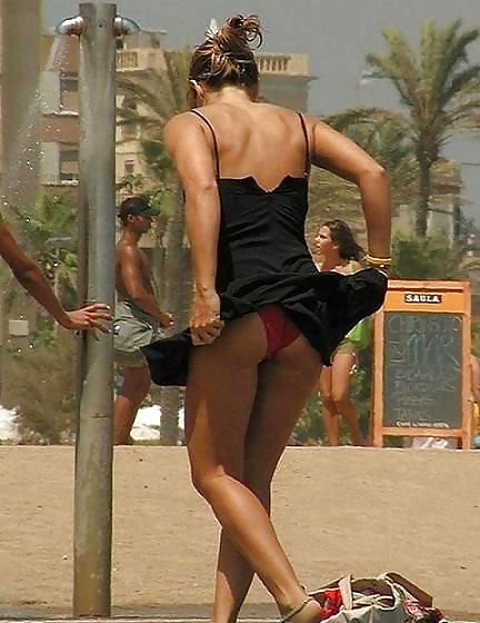Upskirt, Flashing, candid images from girls and matures #27623865