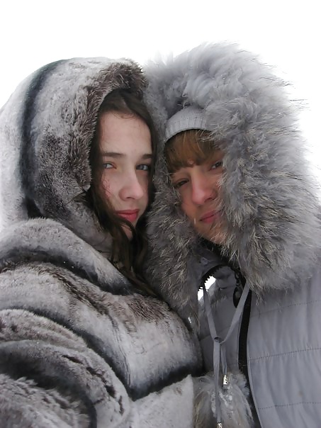 Selfie in furcoats 3 #39513785
