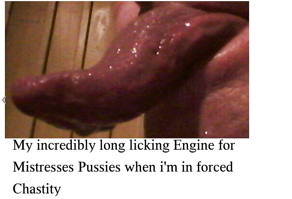 Incredibly long Licking Engine for Mistresses Pussies #31554674