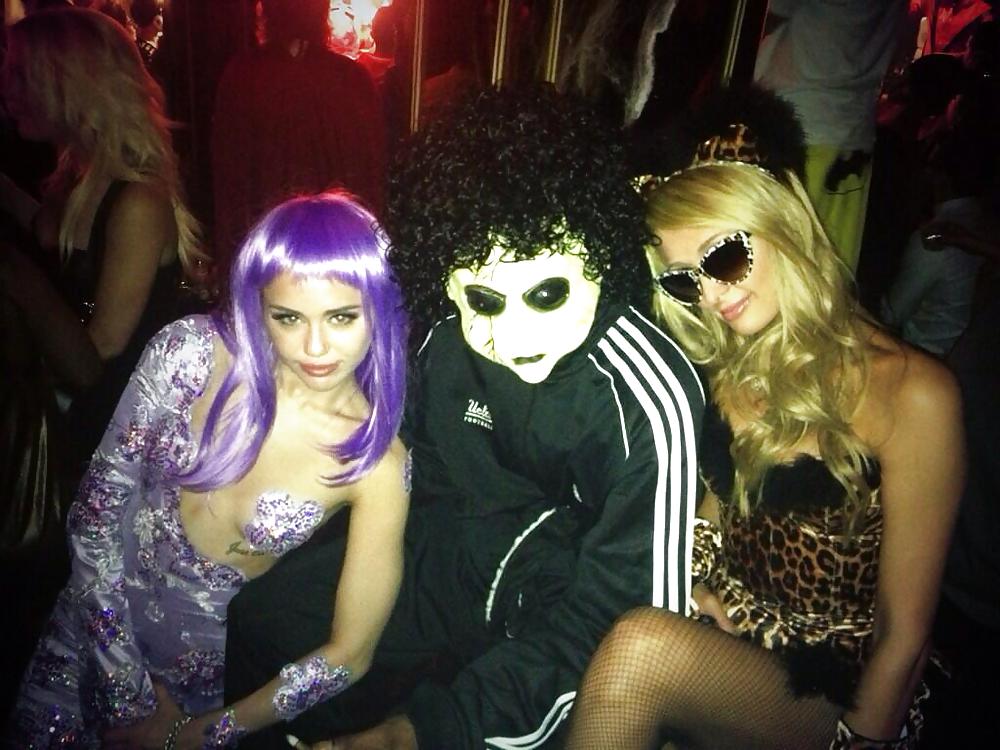 Miley Cyrus Sexy Halloween Costume October 2013 #24811396