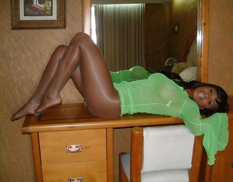 My Black Girl In Shiny Pantyhose Porn Pictures XXX Photos Sex