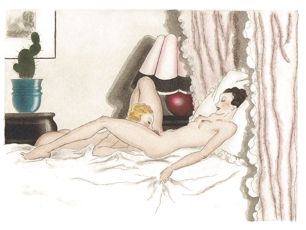 Vintage Erotic Drawings 11 #30705407