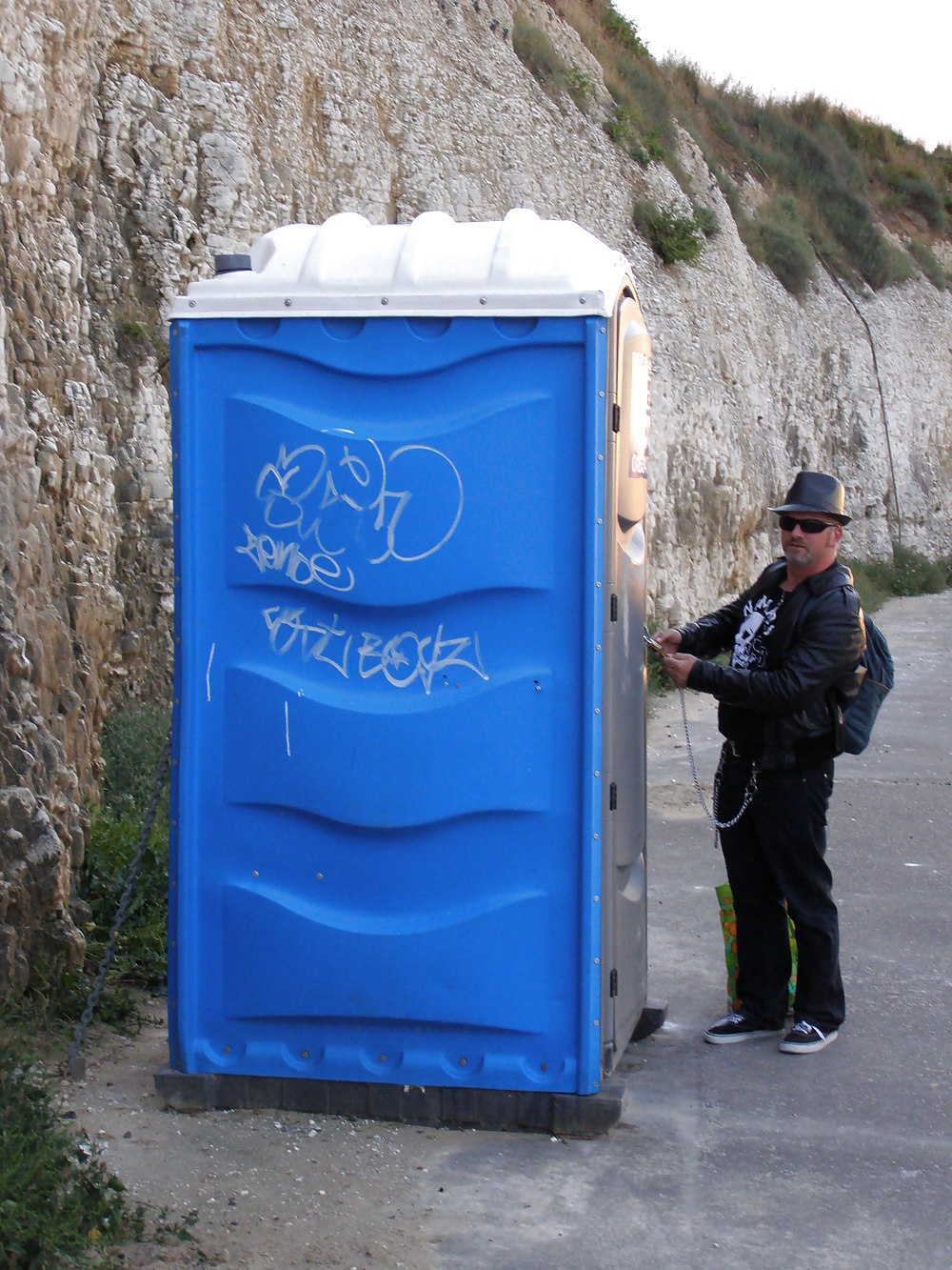 The new doctor poo, entering his Tardis #37275871