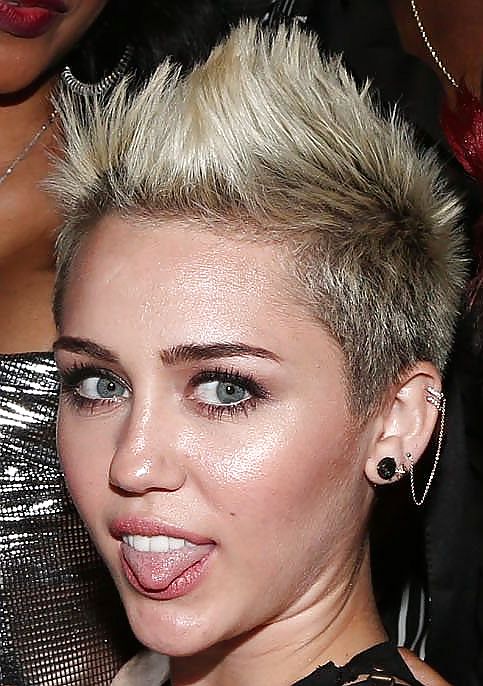Miley Cyrus Tongue #36314077