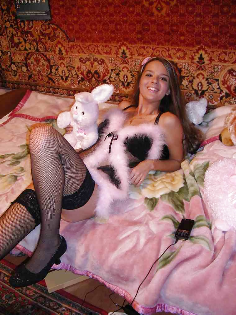 Pretty russian girl pose at home
 #40455341