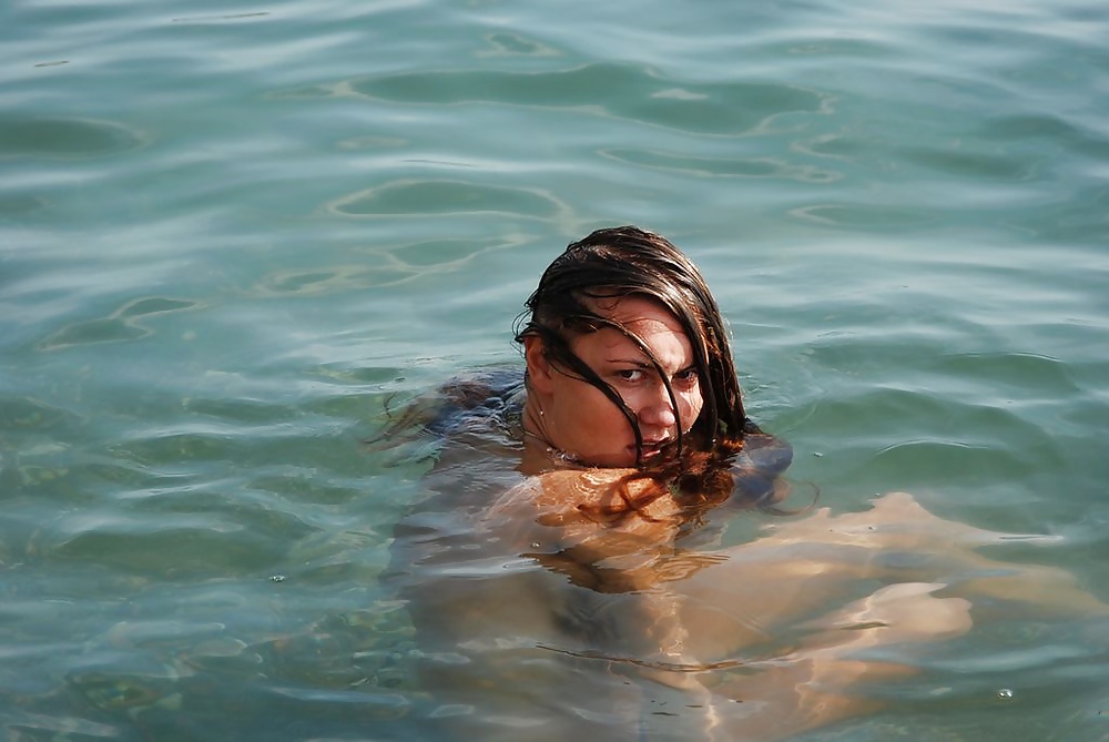 Teen on beach #34303708