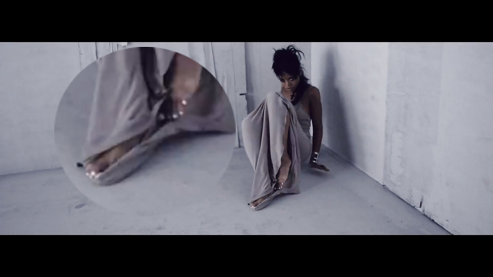 Rihanna feet in her music video #25331512