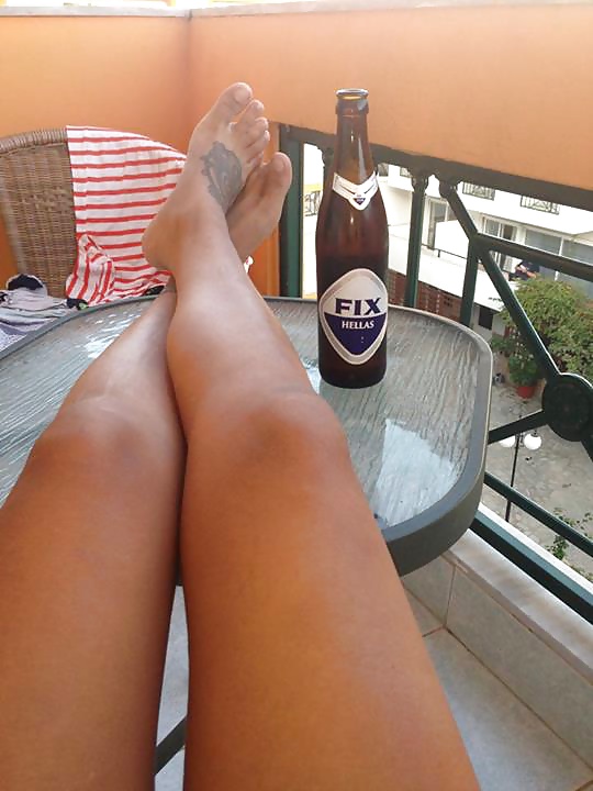 My facebook friend 's feet ,legs and ass #26106477