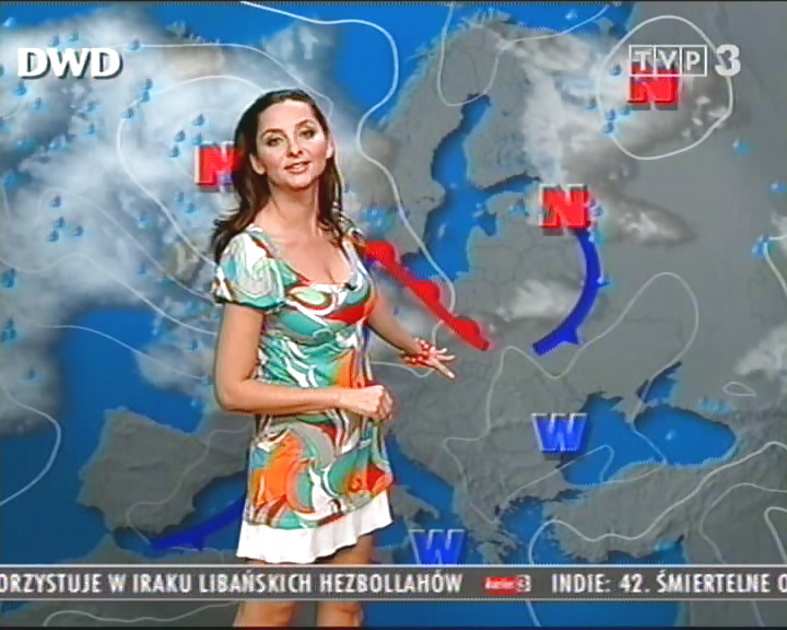 Beata Gubernat Polish busty weather girl #24152014
