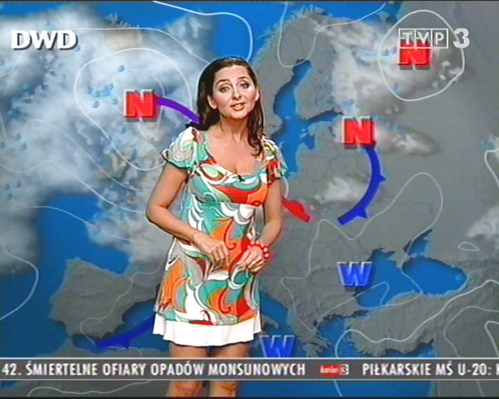 Beata Gubernat Polish busty weather girl #24152025