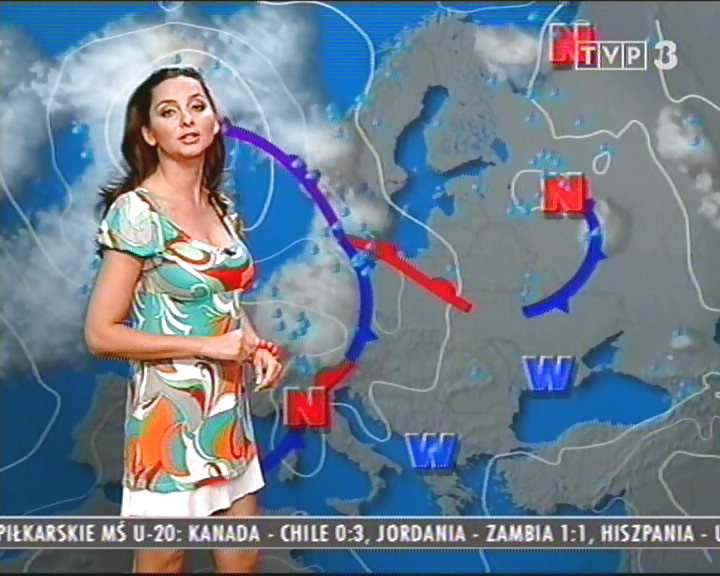 Beata Gubernat Polish busty weather girl #24152031
