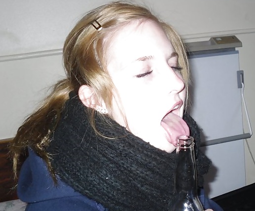 Danish teens-73-74- dildo bottles sucking tongue piercing  #25006855