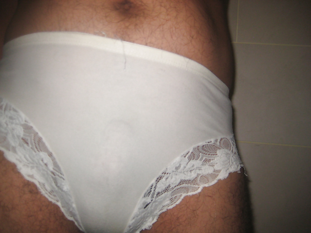 Yo con los pantys de mi  vecina #35295498