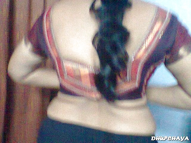 Andhra Hausfrau Nabel Boob-Show 5 #25038240