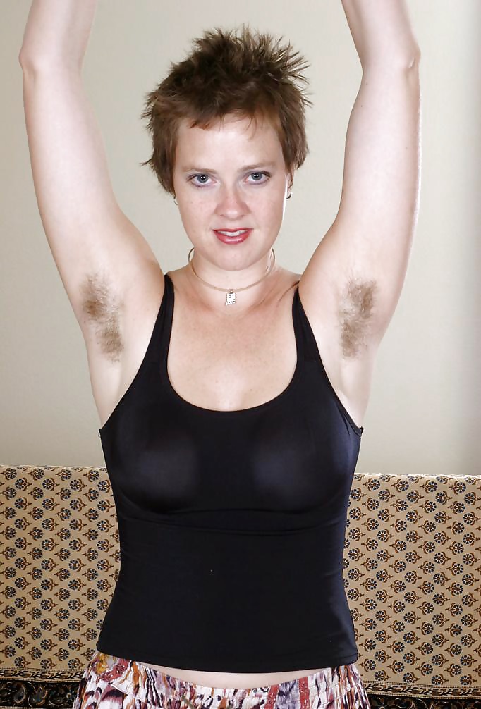 Hairy armpit women in see through or lingerie #27084728