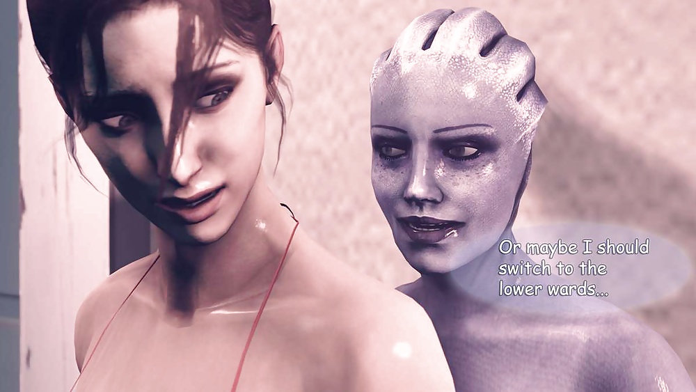 Liara T'soni, Zoey and Adriana Futanary story (Part 1) #39056181