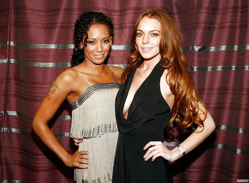 Mel B vs. Lindsey Lohan-Celebrity MILFS #23849438