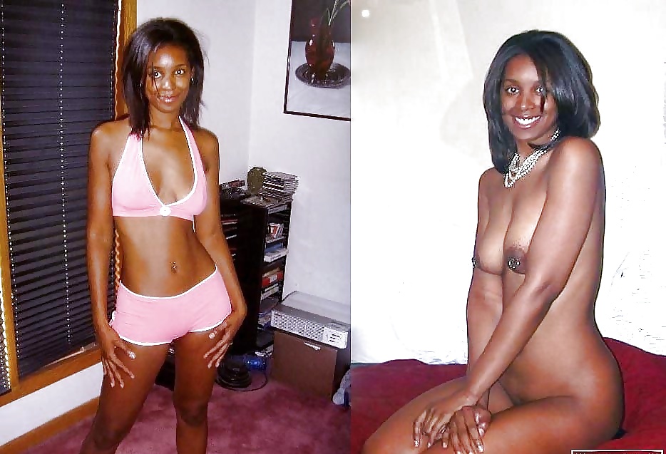 Clothed and Nude 9 Ebony Women #31046487