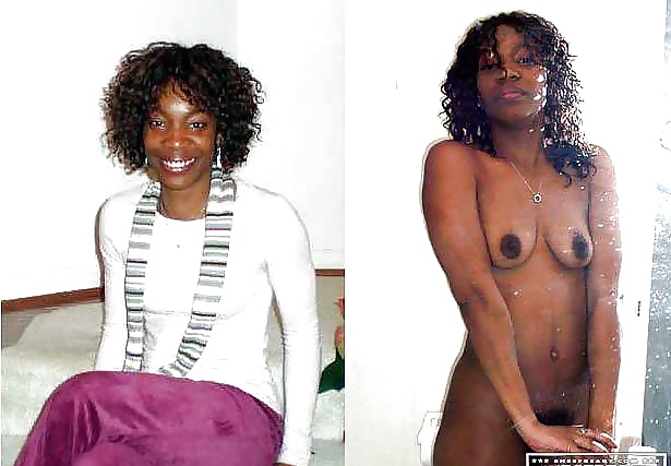 Clothed and Nude 9 Ebony Women #31046528