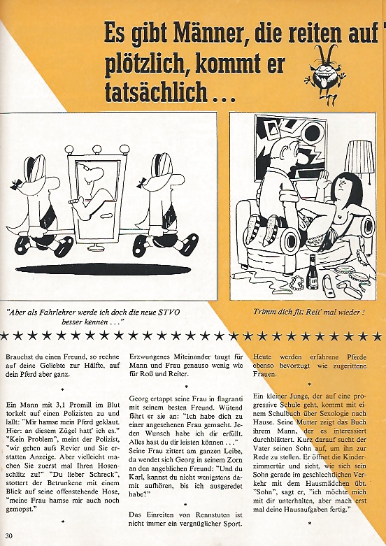 Clé - Comique Et Satire Magazin 70e De L'Allemagne De L'02b #30976764