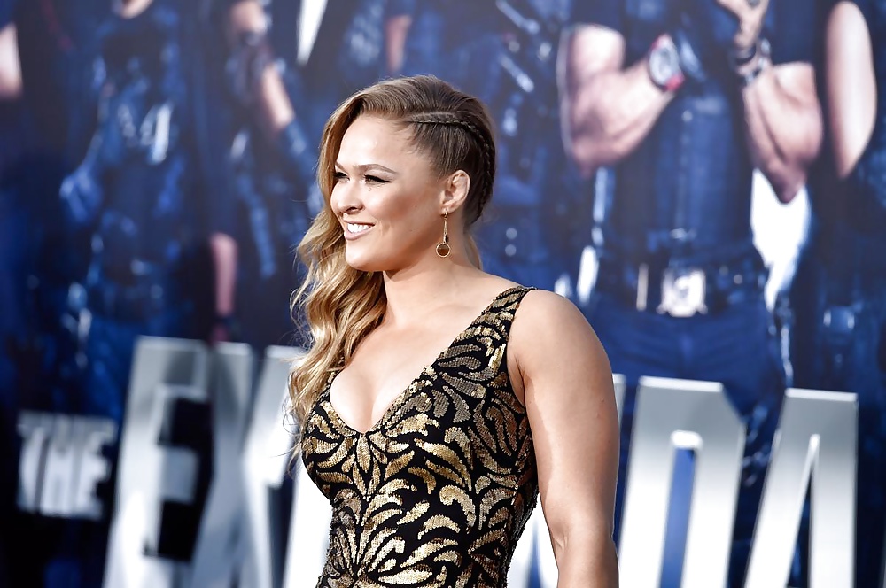 Ronda Rousey Expendables Premiere  #33009308