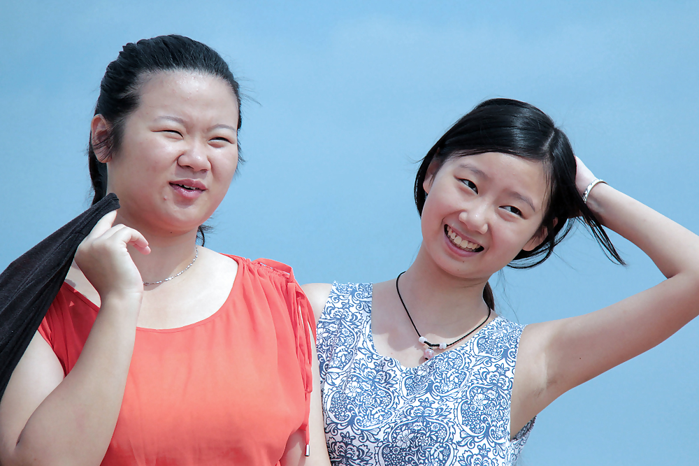 Ma Visite à La Plage (belles Asians Avec Aisselles Poilues) #23638170