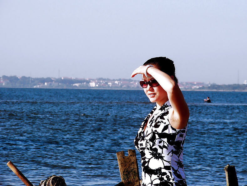 My visit to the beach (Beautiful Asians with Hairy Armpits) #23638253