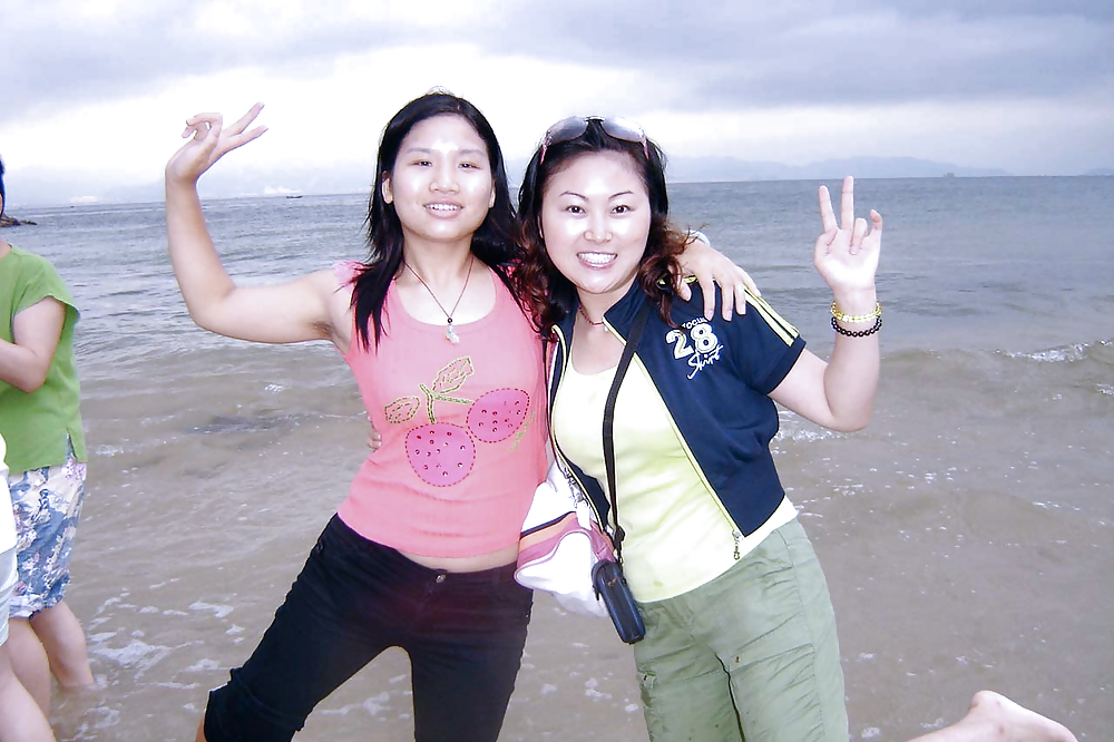 Ma Visite à La Plage (belles Asians Avec Aisselles Poilues) #23638517