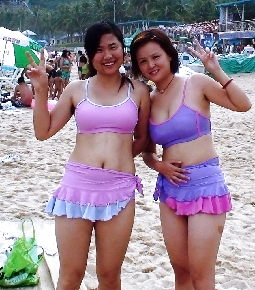 Ma Visite à La Plage (belles Asians Avec Aisselles Poilues) #23638838