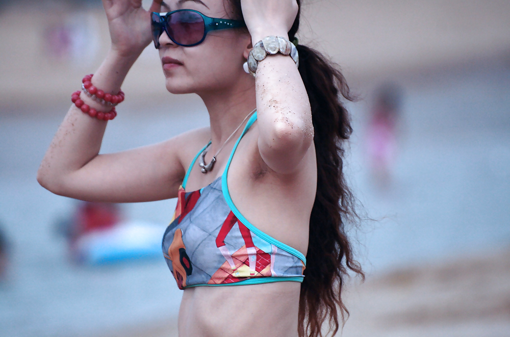 My visit to the beach (Beautiful Asians with Hairy Armpits) #23639540