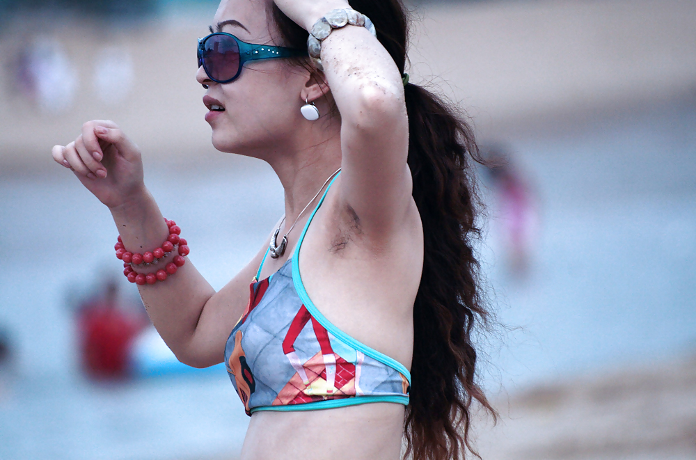 My visit to the beach (Beautiful Asians with Hairy Armpits) #23639548