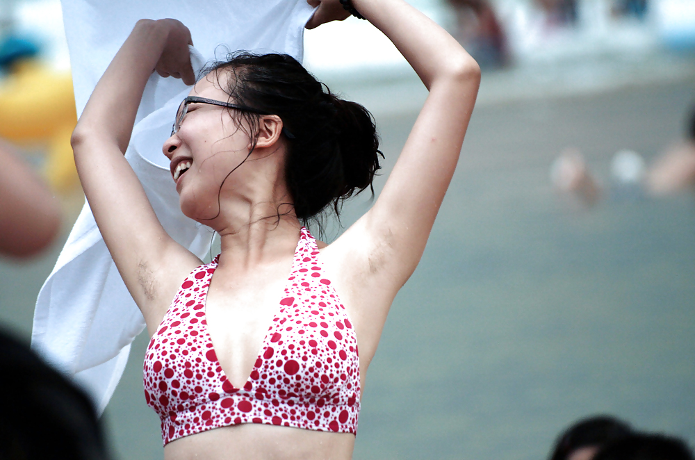 My visit to the beach (Beautiful Asians with Hairy Armpits) #23639605