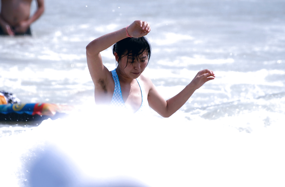 My visit to the beach (Beautiful Asians with Hairy Armpits) #23639755