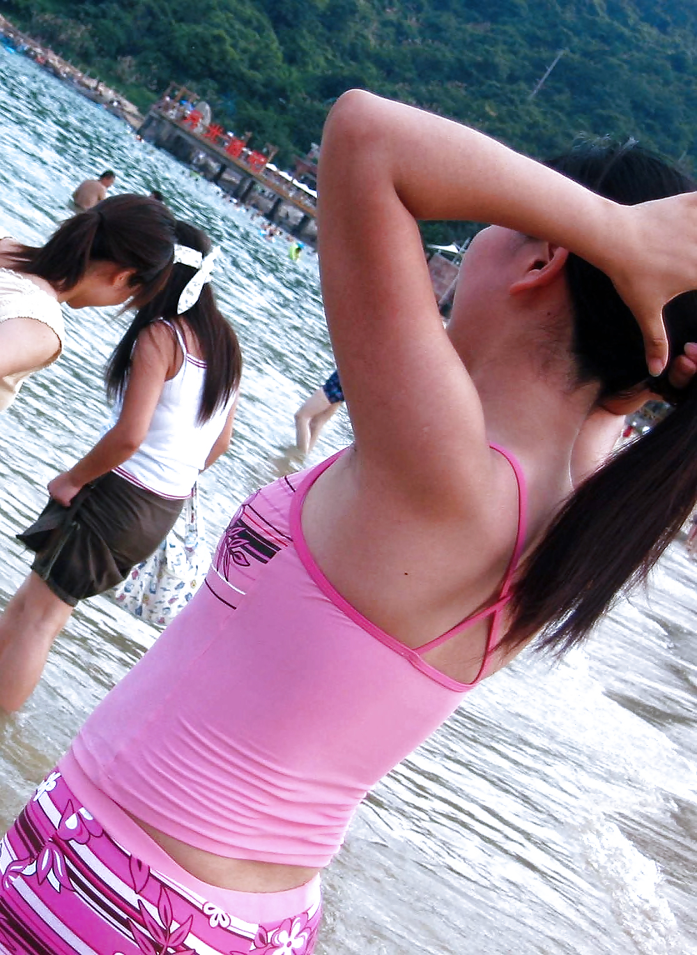 My visit to the beach (Beautiful Asians with Hairy Armpits) #23640076