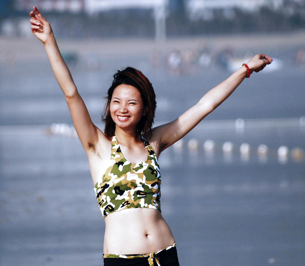 My visit to the beach (Beautiful Asians with Hairy Armpits) #23640177