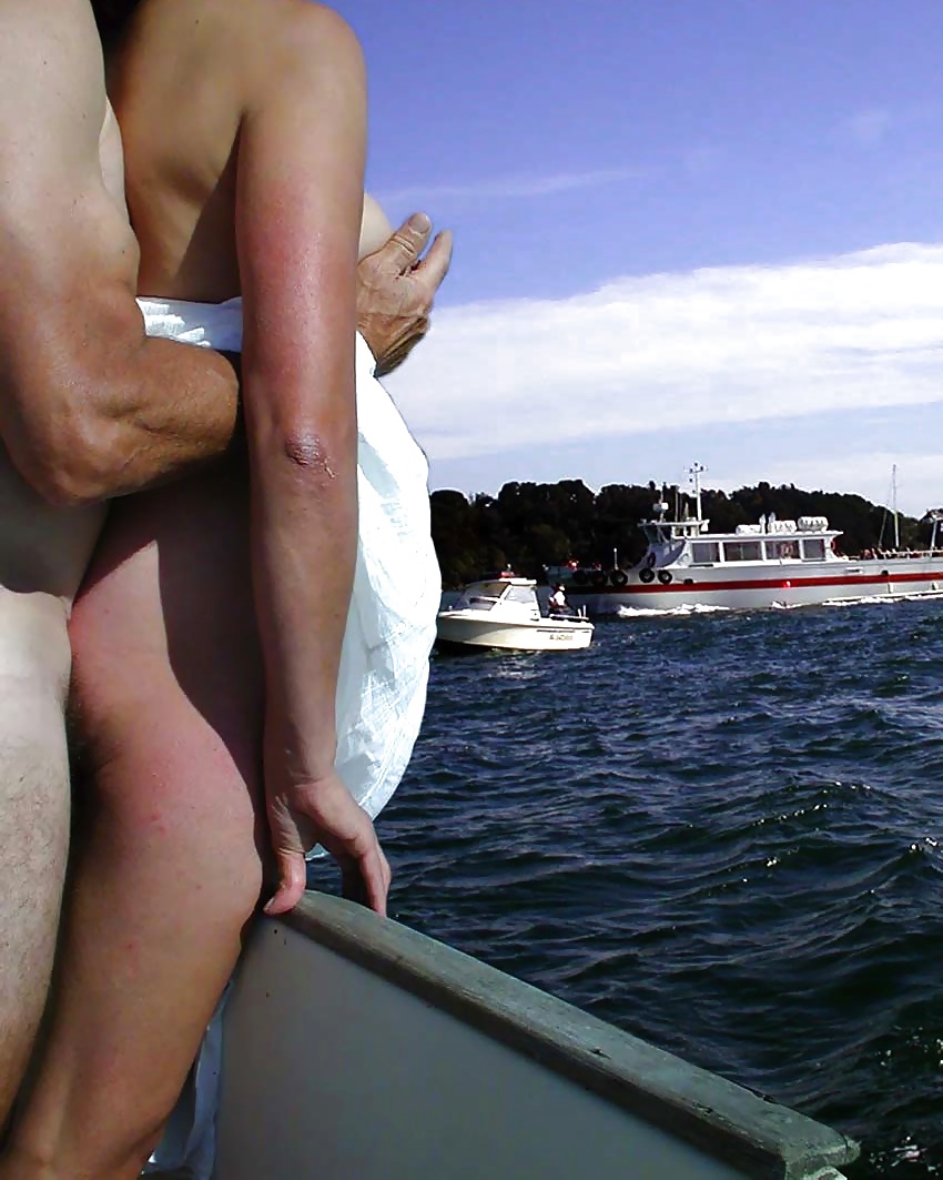 FRENCH NADINE gangbanged on a boat 2002 #35290970