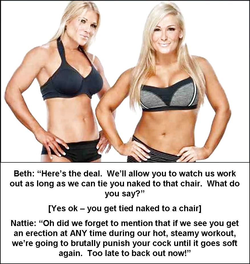 Wrestling Divas Femdom Captions  #28133799