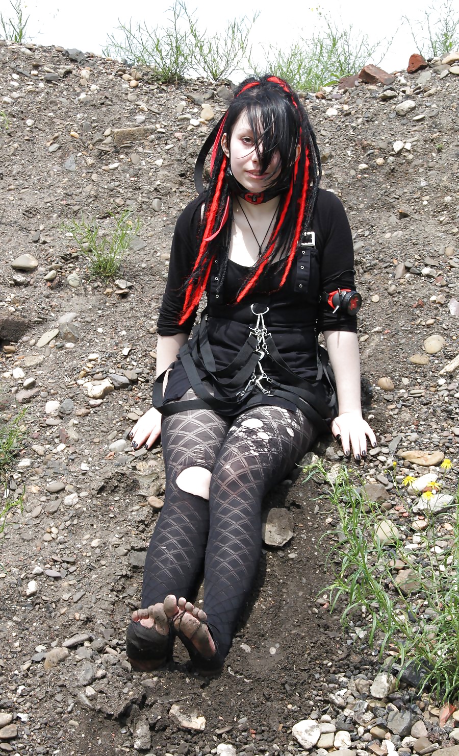 Schmutzigen Füße - Straße Füße #34640163