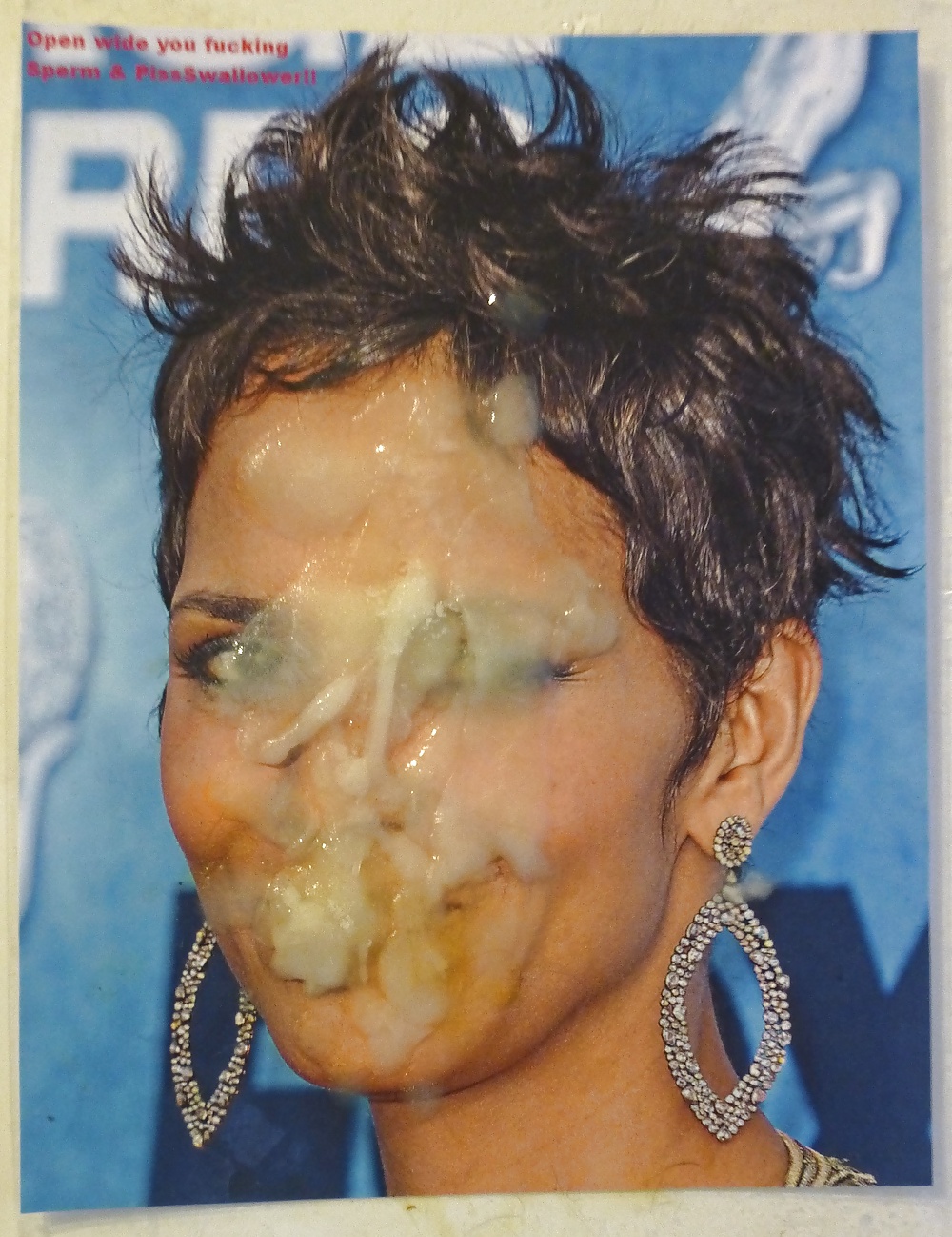 Halle Berry Bukkake #39317042