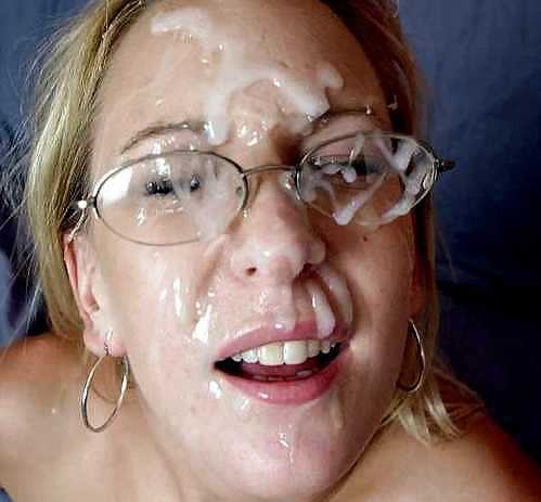 CUM ON GLASSES: TEENS & MILFS TAKE A LOAD OF CUM #37489453