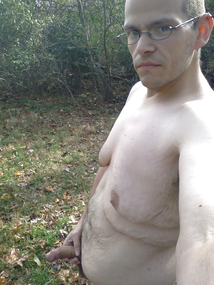 Chub Naked In The Woods #38716135
